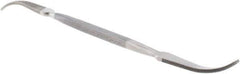Grobet - 7" Riffler Precision Swiss Pattern File - Silversmith's Handle - Exact Tool & Supply