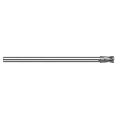 End Mills - Reduced Shank End Mills - 0.3750″ (3/8″) Cutter Diameter × 0.5630″ Length of Cut Carbide Reduce Shank Square End Mill, 4 Flutes - Exact Tool & Supply