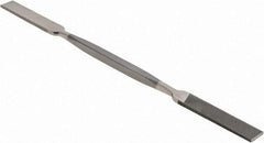 Grobet - 7" Riffler Precision Swiss Pattern File - Silversmith's Handle - Exact Tool & Supply