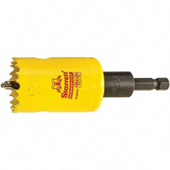 Starrett - 1-9/16" Diam, 2" Cutting Depth, Hole Saw - High Speed Steel Saw, Toothed Edge - Exact Tool & Supply