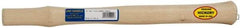 Made in USA - 18" Long Replacement Handle for Ball Pein, Machinist & Riveting Hammers - 1-3/16" Eye Length x 11/16" Eye Width, Hickory, Material Grade Type A - Exact Tool & Supply