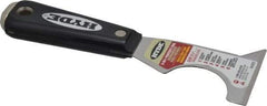 Hyde Tools - 2-1/2" Wide Stainless Steel Taping Knife - Stiff, Nylon Handle, 7.3" OAL - Exact Tool & Supply