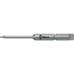 Wera - 4mm Drive IPR1 Tamperproof Torx Screwdriver Bit - 44mm OAL, Power Bit - Exact Tool & Supply