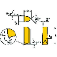 CSG-4187-2T0320 Grade 670  Insert for Grooving - Exact Tool & Supply