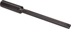 Allied Machine and Engineering - Series Z, 7/16 to 1/2" Diam, 3/4" Diam Straight Shank, Straight Flute Spade Drill - 4-3/8" Max Depth, 5-1/4" Body Length, 7-17/32" OAL, Extended Length, Through Coolant - Exact Tool & Supply