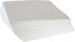 Kimtech - Flat Fold Clean Room/Lab/Critical Task Wipes - Poly Pack, 9" x 9" Sheet Size, White - Exact Tool & Supply