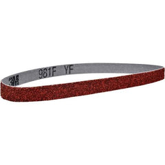 3M - 6" Wide x 48" OAL, 36 Grit, Ceramic Abrasive Belt - Ceramic, Coated, YF Weighted Cloth Backing, Series 981F - Exact Tool & Supply