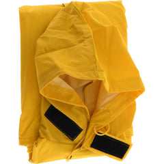 MCR Safety - Size 4XL Yellow Waterproof Bib Overall - Exact Tool & Supply