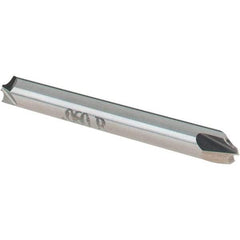Value Collection - Corner Rounding End Mills - .060R .047 PLT 3/16"SH 2FL D/E C/R CARB E/M - Exact Tool & Supply