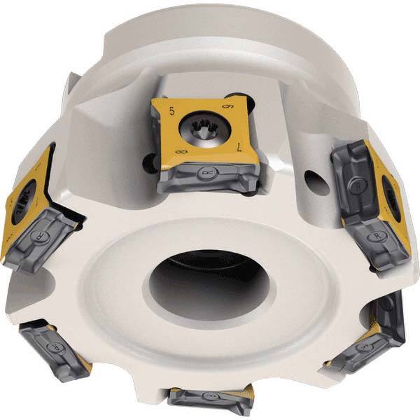 Iscar - Indexable Square-Shoulder Face Mills Cutting Diameter (mm): 50.80 Cutting Diameter (Decimal Inch): 2.0000 - Exact Tool & Supply