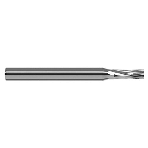 End Mills for Composites - 0.0781″ (5/64″) Cutter Diameter × 0.2340″ (15/64″) Length of Cut Carbide Square Chipbreaker Cutter, 6 Flutes - Exact Tool & Supply