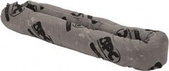 Brady SPC Sorbents - 12 Gal, 4' Long, 3" Diam, Polypropylene Sock - Universal - Exact Tool & Supply