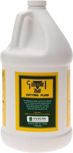 Made in USA - 1 Gal Bottle Cutting & Tapping Fluid - Liquid - Exact Tool & Supply