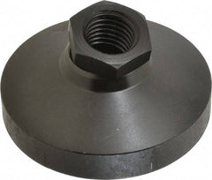 TE-CO - Socket Mount Leveling Pad - 3" Base Diam, 1-1/16" Hex - Exact Tool & Supply