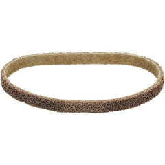 Dynabrade - 1/2" Wide x 18" OAL, Aluminum Oxide Abrasive Belt - Aluminum Oxide, Coarse, Nonwoven, Cloth Backing, Wet/Dry - Exact Tool & Supply
