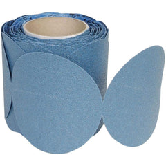 Norton - 6" Diam, 80 Grit Zirconia Alumina Adhesive PSA Disc - Exact Tool & Supply