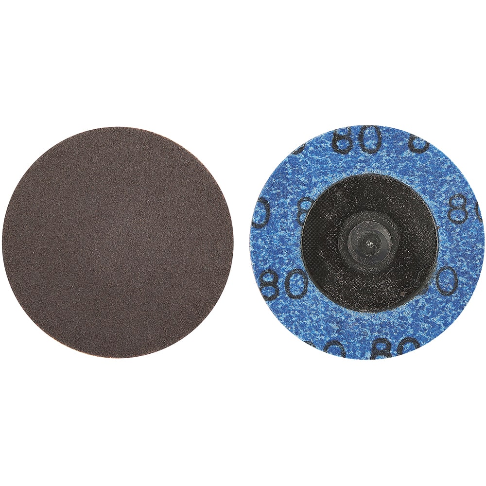 Norton - 2" 80 Grit Aluminum Oxide Quick Change Disc - Exact Tool & Supply