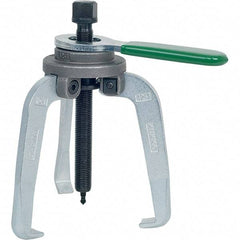 KUKKO - 3 Jaw, 1" to 3-7/8" Spread, 8-1/2 Ton Capacity, Jaw Puller - 3-7/8" Reach, For Bearings, Gears, Discs - Exact Tool & Supply