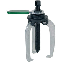 KUKKO - 3 Jaw, 1-1/2" to 5-7/8" Spread, 9-1/2 Ton Capacity, Jaw Puller - 5-7/8" Reach, For Bearings, Gears, Discs - Exact Tool & Supply