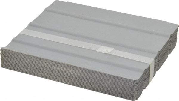Vidmar - Tool Box Steel Drawer Divider - 5-1/8" Wide x 5-1/2" Deep x 4-1/2" High, Gray, For Vidmar Cabinets - Exact Tool & Supply