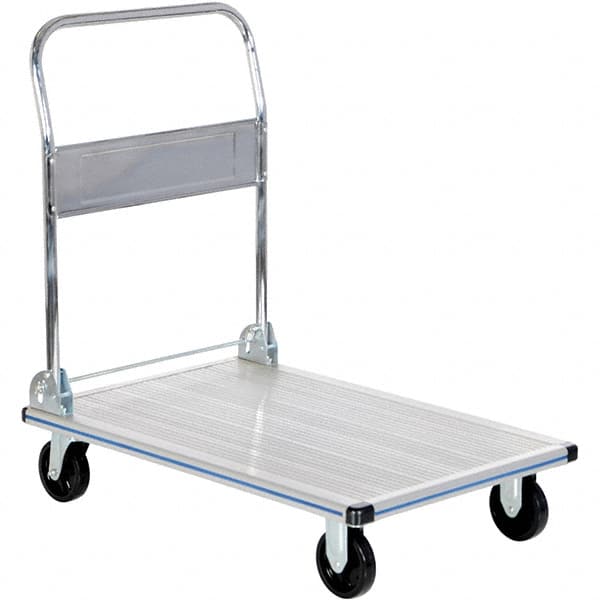 Vestil - 2,000 Lb Capacity Aluminum Platform Truck - Exact Tool & Supply