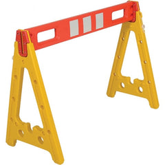 Vestil - Folding Gates & Barricades Type: Barricade Height (Inch): 31-3/4 - Exact Tool & Supply
