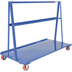 Vestil - 20,000 Lb Capacity Steel A-Frame Truck - Steel Deck, 36" OAW - Exact Tool & Supply