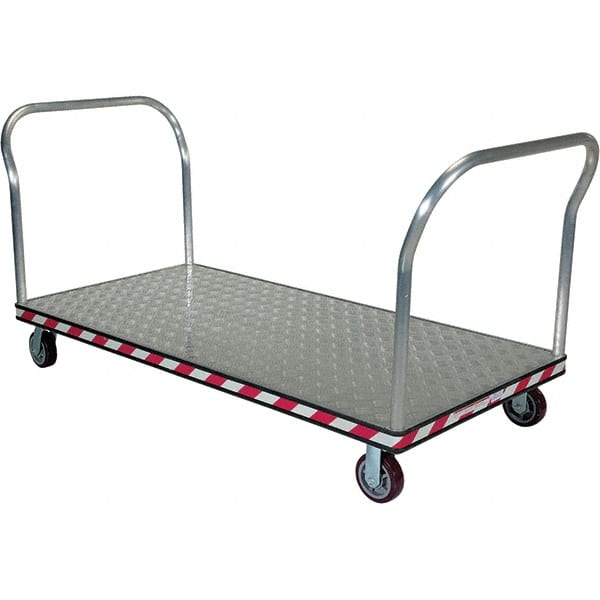 Vestil - 500 Lb Capacity Aluminum Platform Truck - Exact Tool & Supply