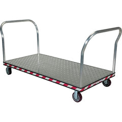 Vestil - 500 Lb Capacity Aluminum Platform Truck - Exact Tool & Supply