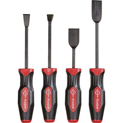 Mayhew - Scrapers & Scraper Sets Blade Style: Straight; Angled Flexibility: Stiff - Exact Tool & Supply