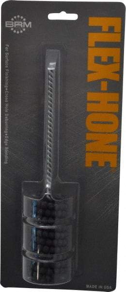 Brush Research Mfg. - 1-3/8" Bore Diam, 180 Grit, Silicon Carbide Flexible Hone - Extra Fine, 8" OAL - Exact Tool & Supply