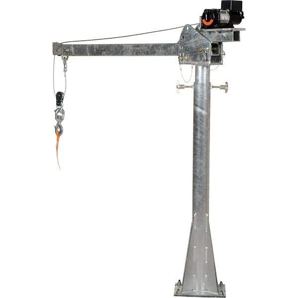 Vestil - 2,000 Lb Load Capacity, Jib Crane - Exact Tool & Supply