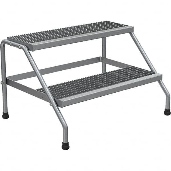 Vestil - 20" High 500 Lb Capacity 2 Step Stand - Exact Tool & Supply