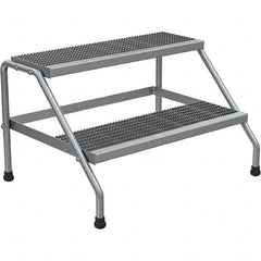 Vestil - 20" High 500 Lb Capacity 2 Step Stand - Exact Tool & Supply