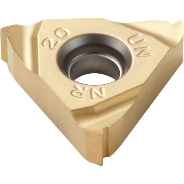 Seco - 16NR Internal Right Hand UN Laydown Threading Insert - Grade TTP2050, TiAlN/TiSiN Coated Carbide - Exact Tool & Supply