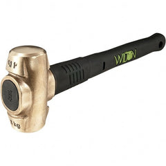 Wilton - Non-Sparking Hammers Tool Type: Brass Hammer Head Material: Brass - Exact Tool & Supply
