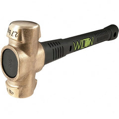Wilton - Non-Sparking Hammers Tool Type: Brass Hammer Head Material: Brass - Exact Tool & Supply