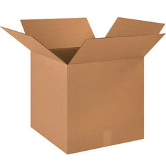 Made in USA - Pack of (20), 18" Wide x 18" Long x 18" High Corrugated Shipping Boxes - Exact Tool & Supply