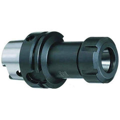 Guhring - 50mm Metric HSK40A Taper Shank Diam Tapping Chuck/Holder - 3 to 20mm Tap Capacity, 100mm Projection - Exact Tool & Supply
