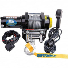 Superwinch - Automotive Winches Type: DC Electric Winch Pull Capacity (Lb.): 4,000 (Pounds) - Exact Tool & Supply