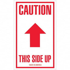 Tape Logic - Shipping Label, Header: CAUTION - Exact Tool & Supply
