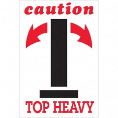 Tape Logic - Shipping Label, Header: CAUTION - Exact Tool & Supply