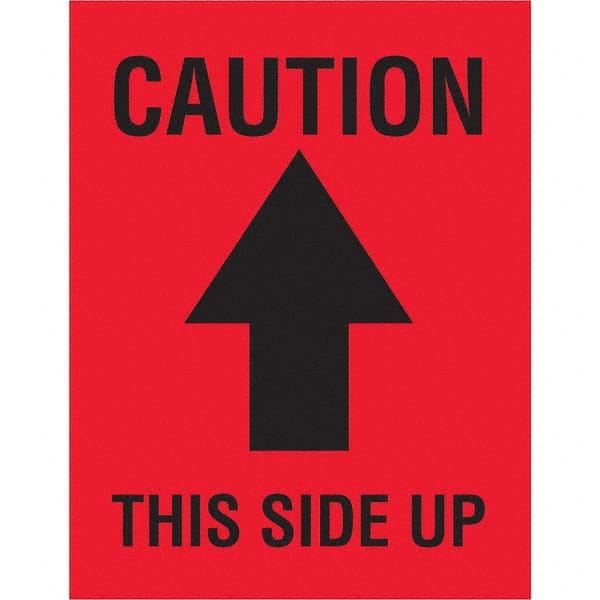 Tape Logic - Shipping Label, Header: CAUTION - Exact Tool & Supply