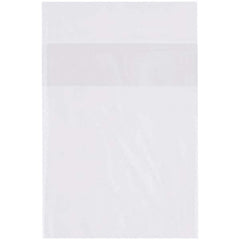 Value Collection - Pack of (1000), 8 x 10" 2 mil Flap Lock Poly Bags - Exact Tool & Supply