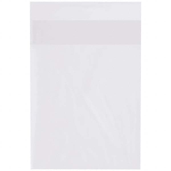 Value Collection - Pack of (1000), 12 x 16" 2 mil Flap Lock Poly Bags - Exact Tool & Supply