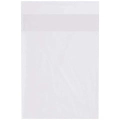 Value Collection - Pack of (1000), 12 x 16" 2 mil Flap Lock Poly Bags - Exact Tool & Supply