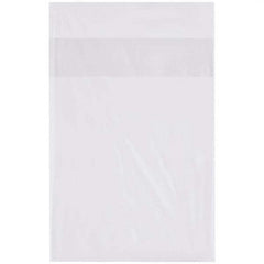 Value Collection - Pack of (1000), 9 x 12" 2 mil Flap Lock Poly Bags - Exact Tool & Supply