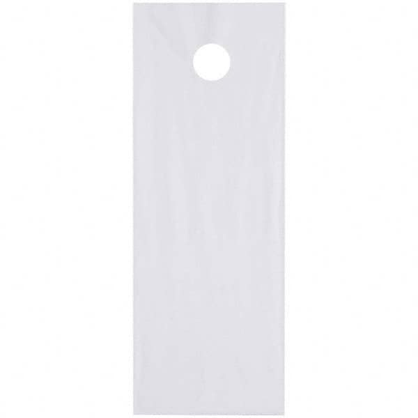 Value Collection - Pack of (1000), 7-1/2 x 25" 2 mil Open Top Poly Bags - Exact Tool & Supply