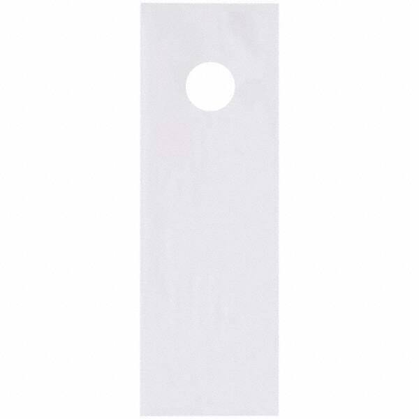 Value Collection - Pack of (1000), 4 x 12" 2 mil Open Top Poly Bags - Exact Tool & Supply