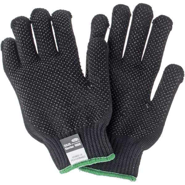 MCR Safety - Size XL, ANSI Cut Lvl A3, Puncture Lvl 3, Abrasion Lvl 3, PVC Coated Kevlar Cut Resistant Gloves - Exact Tool & Supply